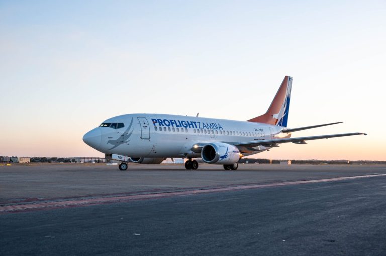 Proflight Zambia Welcomes First Boeing 737, Marking a Milestone in its History